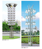 園柱型多頭廣場LED不鏽鋼萝莉社免费版APP