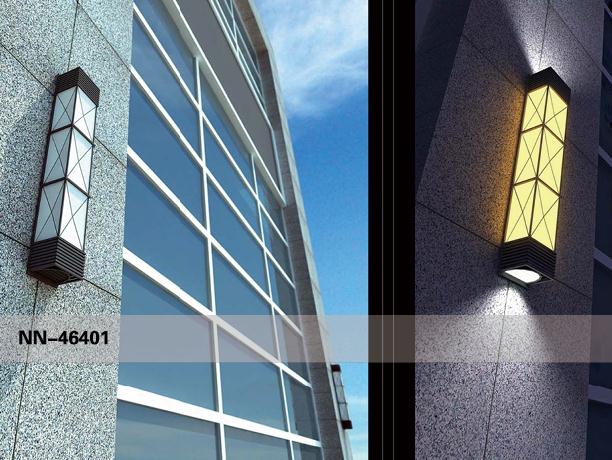 萝莉社APP照明戶外LED仿雲石牆壁燈效果圖