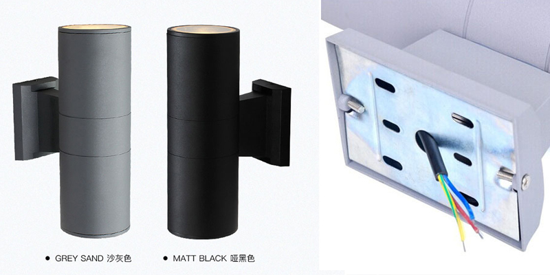 東莞萝莉社APP照明(QDQBD-LED001)上下照雙頭LED牆壁燈細節圖片