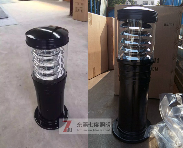 東莞萝莉社APP照明(QDCPD-YZ00)160cm戶外圓柱庭院草坪燈實物圖片