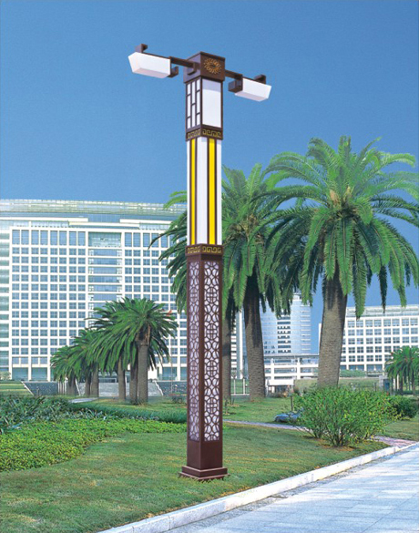 (QDJGD-FG001)雙頭仿古方柱LED萝莉社免费版APP細節圖片