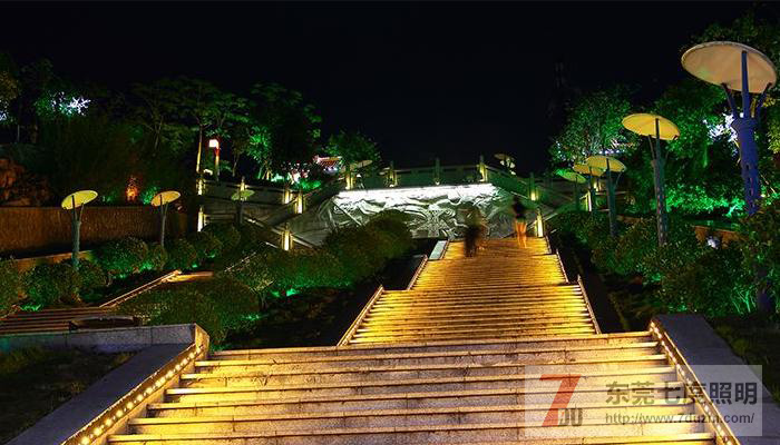 城市公園景觀照明設計效果圖-東莞萝莉社APP照明