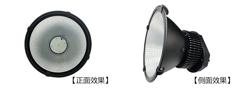 東莞萝莉社APP(QDLED-GC017)鰭片帶玻璃潔淨防塵led工廠燈細節圖片