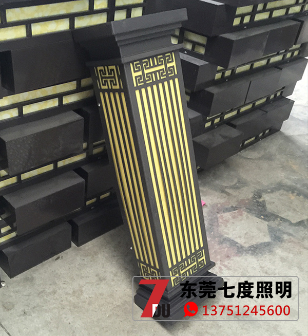 長條形仿雲石戶外牆壁燈定製廠家-萝莉社APP照明