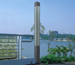 公園景區3米-5米LED方形萝莉社免费版APP柱