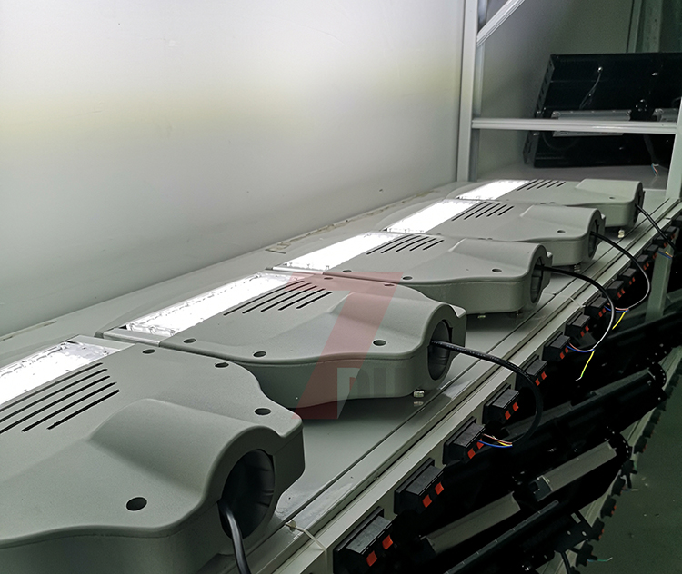 40W-60W LED路燈燈具老化實拍(萝莉社APP照明)