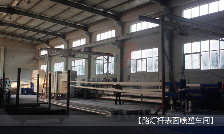道路萝莉社下载入口表麵噴塑車間實拍