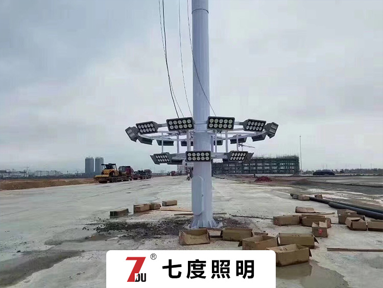 雙層圓盤升降式30米22頭500WLED萝莉社下载链接安裝現場